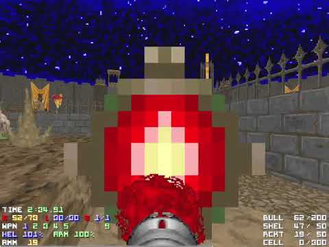 DOOM Micro Slaughter Community Project - Map04 - UV-Fast in 3:42.31