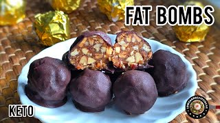 Easy Keto Fat Bombs | Perfect Snack | Energy booster | Quick & Easy | Crunchy & Delicious