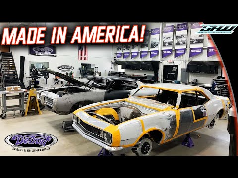 Inside Detroit Speed: Making Muscle Car Suspension Parts & World Class Custom Builds!