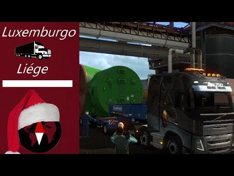 [ETS2]Special Transport #1 | Luxembourg - Liège |Volvo FH16-750