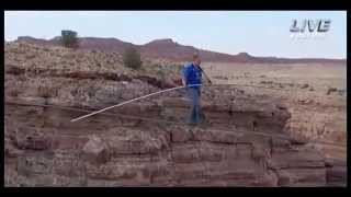 preview picture of video 'Incredible Nik Wallenda tight rope walk- over Grand Canyon ***2013 FULL****'