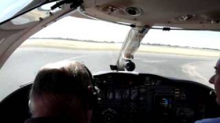 preview picture of video 'Cessna Citation VH-HVM landing 21R Parafield (YPPF).'