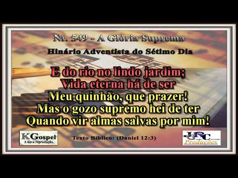 549 - Hinário Adventista do Sétimo Dia Karaokê/Playback