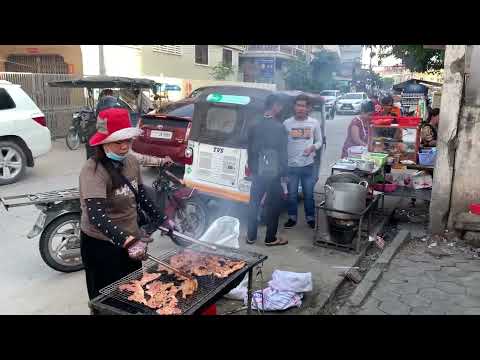 The most popular breakfast for Cambodians for only $ 1 | Cambodian street food
