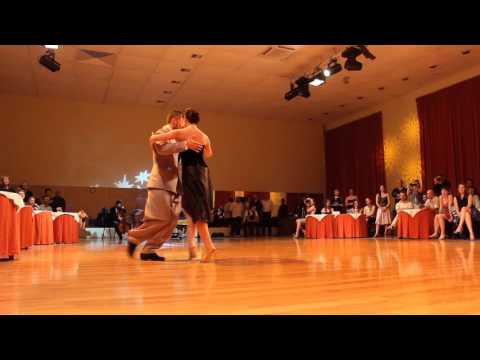  Eugene Kuchma  and  Elena Sergienko  are  dancing  at  Kiev International Tango Festival  in  2015