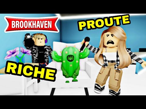 CACTUS PÈTE DANS UNE ÉMISSION TÉLÉ POUR DEVENIR RICHE ! BROOKHAVEN RP - ROBLOX