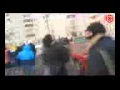 русские нацисты толпой бегут от пуль Чеченца 