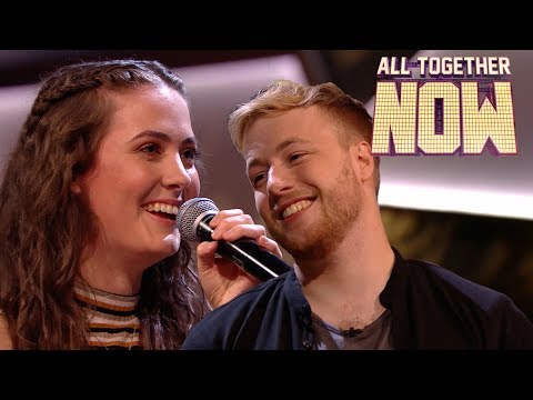 Cute couple Liv & Oli make The 100 cry after on-stage kiss and duet | All Together Now