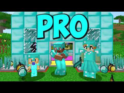 Minecraft Battle  MAGIC WATER SWORD CRAFTING CHALLENGE NOOB vs PRO vs HACKER vs GOD Funny Animation