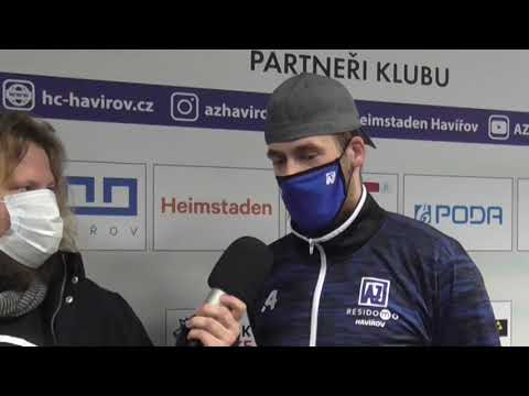 AZ Heimstaden Havířov - Rytíři Kladno 1:0 (16.1.2021) - Aleš Stezka (HAV)