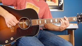 The Beatles - I Feel Fine - Guitar Cover - Gibson J-160E