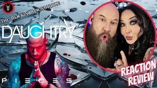 Metal Couple REACTS and REVIEWS - Daughtry - Pieces (Official Music Video)