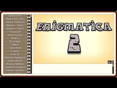 Enigmatica 2 #1 - Getting Started / Series Introduction (Modded Minecraft 1.12.2)