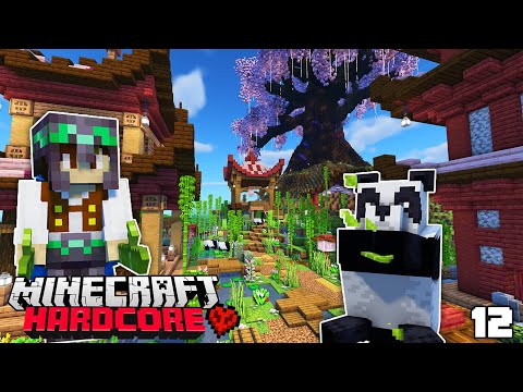 Transforming my Mega Tree in Hardcore Minecraft! (1.20 Survival)
