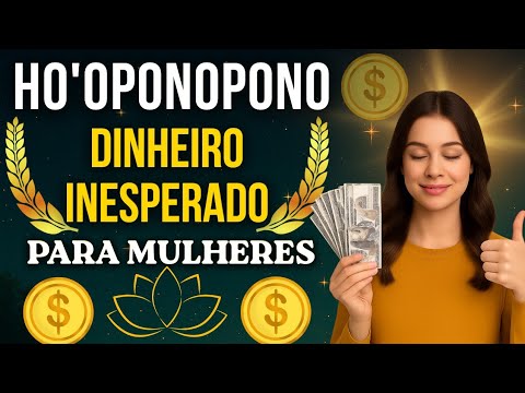 Ho'oponopono para Dinheiro Inesperado - 108 Repetições Poderosas para Mulheres.