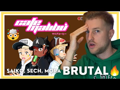 *Reacción* Cafe Malibú - Sech, Mora, Saiko (Lyric Video)