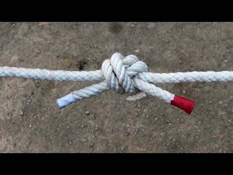 The 2 Best Easy Knots Mostly Used In The Everyday Life 👍