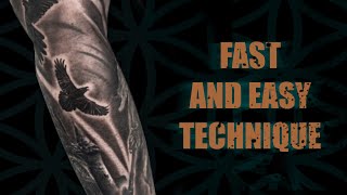 Soft Backgrounds Tattoo Shading: How to do it