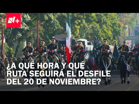 ¿A qué hora comienza el Desfile Cívico-Militar del 20 de noviembre? - En Punto