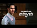 Glee - It's Not Right, But It's Okay (Lyrics) 