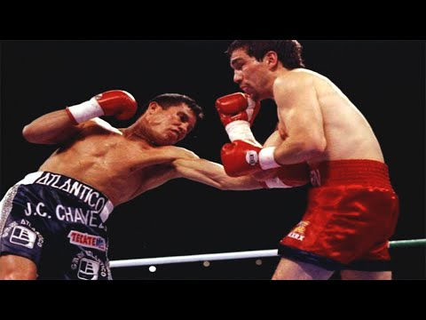 Julio Cesar Chavez vs Greg Haugen - Highlights (BEATDOWN & KNOCKOUT)