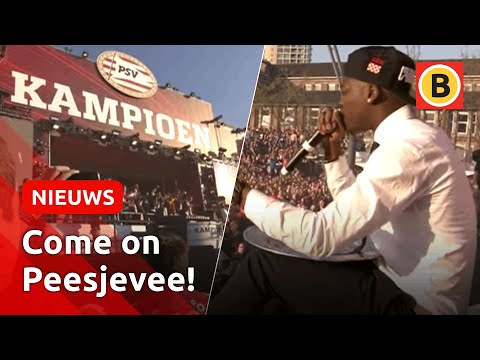 Isimat-Mirin STEELT DE SHOW tijdens huldiging PSV | Omroep Brabant