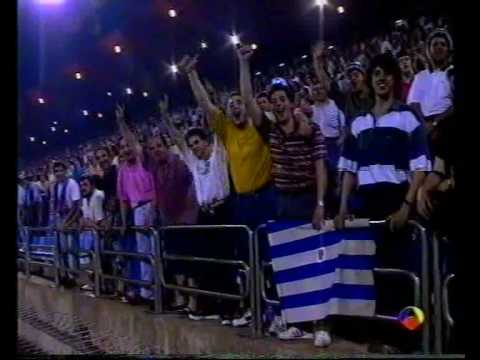 Real Zaragoza 3- Valencia 2 copa 92-93 momentos posteriores al partido