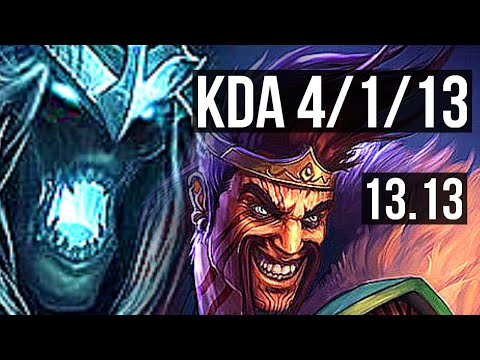 KARTHUS & Nautilus vs DRAVEN & Fiddlesticks (ADC) | 4/1/13, 700+ games | NA Master | 13.13