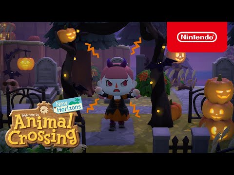 Get spooky with the Animal Crossing: New Horizons update on September 30th! (Nintendo Switch)