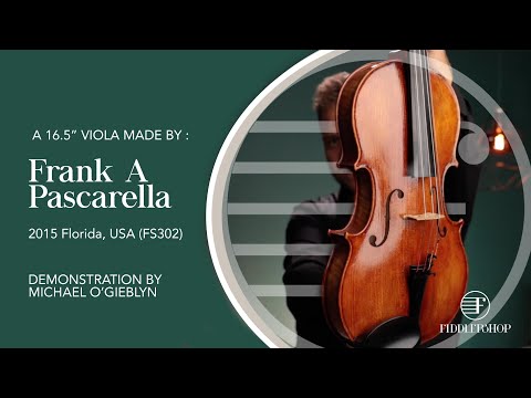 Frank A. Pascarella, Florida USA, 16.5" Viola 2015