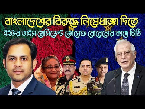 বাংলাদেশ সরকারের বিরুদ্ধে নিষেধাজ্ঞা দিতে ইইউর কাছে চিঠি #Nazmul_Hasan #New_York_Voice