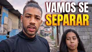 Vai ser bom a gente ficar longe por enquanto 