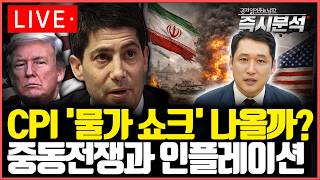 [LIVE] 미국 CPI 심층분석 : '물가 쇼크' 나올까? 금리인하 멀어지나? [즉시분석]