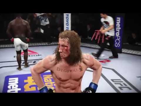 Billy Blanks vs. Matthias Hues | EA Sports UFC 2 Fantasy Match!