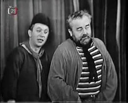 Jan Werich a Miroslav Horníček - Forbína 1. z Těžké Barbory