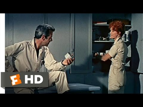The Angry Red Planet (3/10) Movie CLIP - Flirting All the Way to Mars (1959) HD
