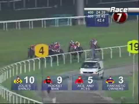 Singapore Race Horse - Rocket Man 6th Run 27/3/2009