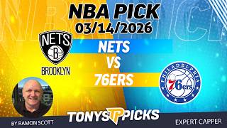 Nets vs. 76ers NBA Betting Odds & Picks, 3/14/26 | Night Moves Show