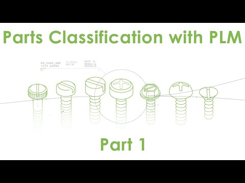 Improving Parts Re-use with Windchill Parts Classification - Windchill PLM Overview (Part 1 of 3)