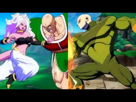 Dragon Ball FighterZ Matoi (Android 21 Bardock Goku) Vs Oniku (Jiren Nappa Hit) New Patch