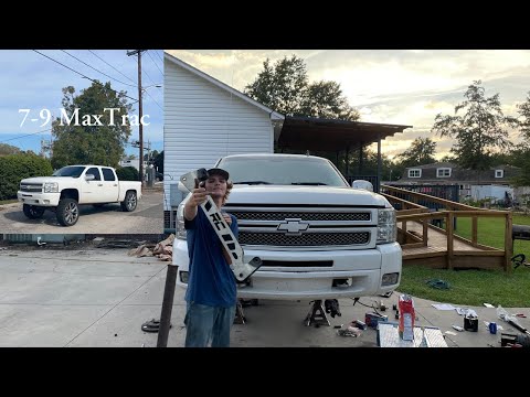 7-9 Maxtrac Install on Christian’s truck | SITS BIG!
