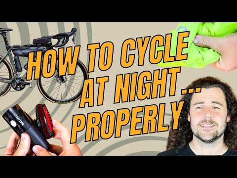Sicher Radfahren bei Nacht: Tipps und Ausrüstung, die Sie benötigen!