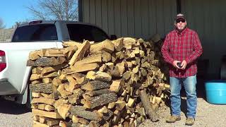 What Is A Cord of Wood - Don&#39;t Get Taken By Hard Wood Guys - And A Big Bird Visit