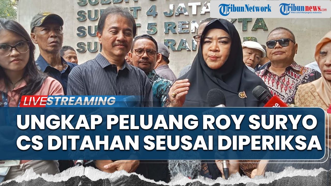 Ungkap Peluang Roy Suryo Cs Ditahan seusai Diperiksa, Penyidik Didesak Tunjukkan Ijazah Asli Jokowi