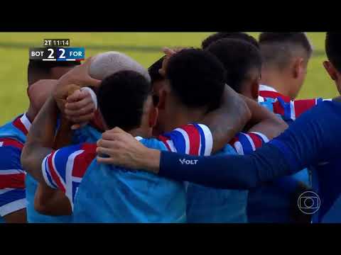 Gol de Adam Bareiro: Botafogo 4x2 Fortaleza - Brasileirão 2025 (Globo)