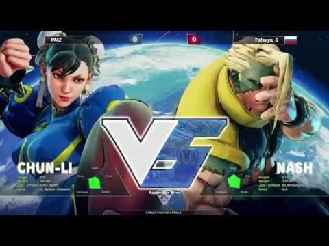 SFV - RMZ (Chun-Li) vs Tatsuya_S (Nash) - MFA 2016 12.06.16