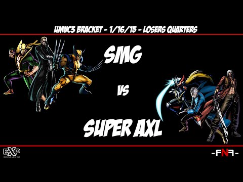 FNF - 1-16-15 - UMVC3 - SMG vs. Super AxL - Losers Quarters