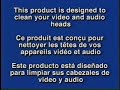 Maxell VHS Head Cleaner VP 100