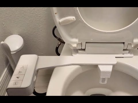 Toilet Upgrade - Hibbent Non-Electric Bidet Attachment with Dual Nozzle & Adjustable Water Pressure