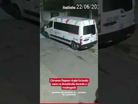 CÂMERAS FLAGRAM DUPLA ROUBANDO CARRO NA ZONA NORTE DE SÃO PAULO